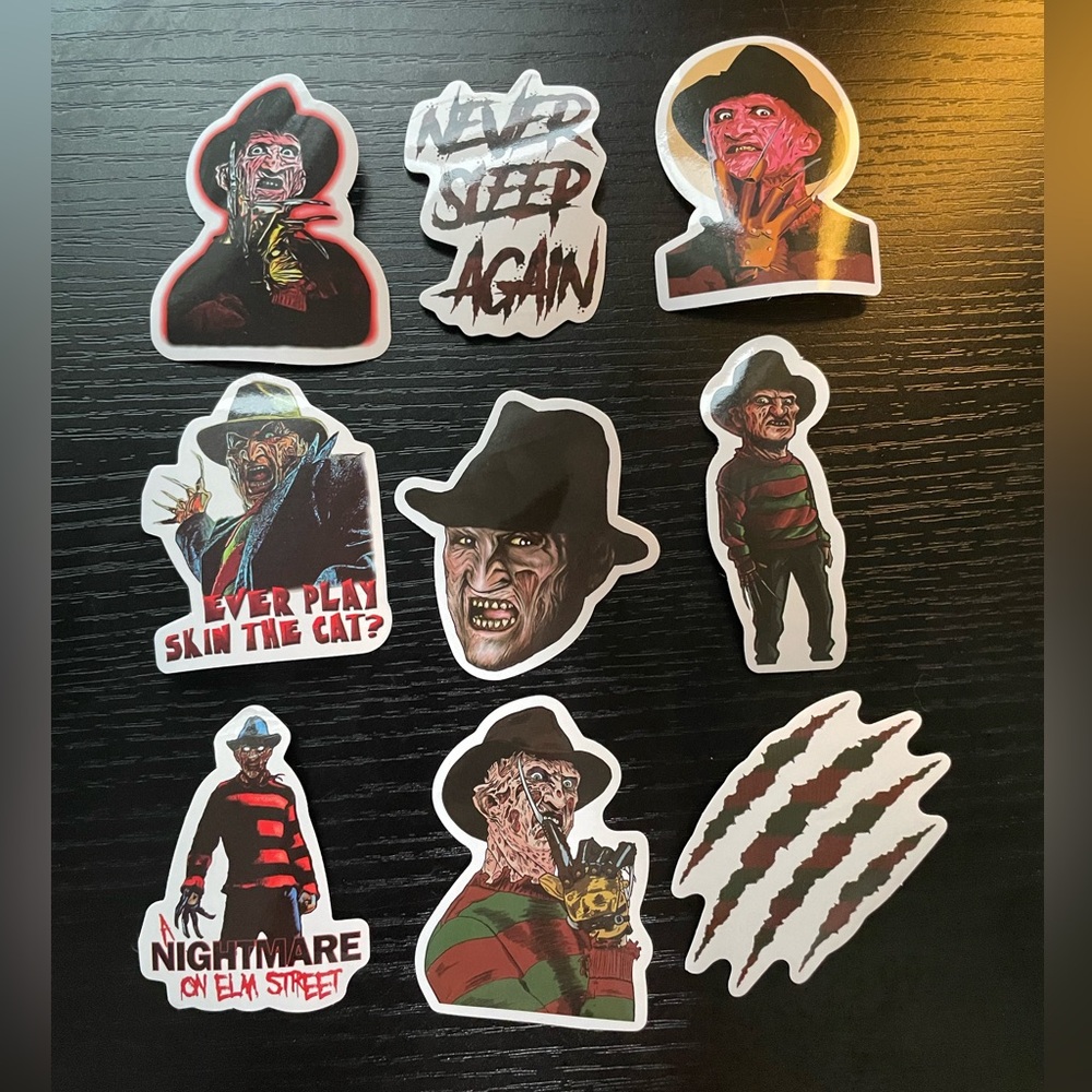 Nightmare on Elm Street Stickers